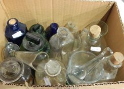 Selection of vintage bottles, medicine and others,