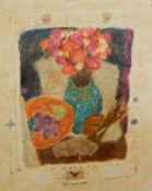 After Farichild Woodward Silk printers proof Floral still lifes,