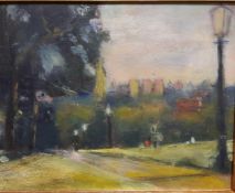 Ena Russell (1906-1997) Oil on board "Primrose Hill",