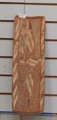 Ray Mayel Aboriginal art on bark,