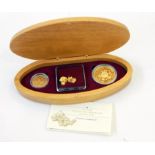 Australian Prospectus Collection of gold coins (200, 1oz nugget,