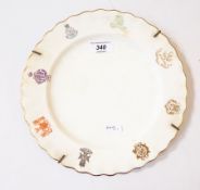 A Royal Doulton "Burslem" pattern plate