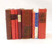 "Kelly's Directories for Shropshire 1913", rebound, red cloth, leather pastedown to spine,