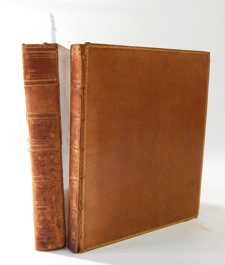 Horsfield, The Rev T W "The History and Antiquities of Lewes and its Vicinity", two vols. - Image 2 of 2