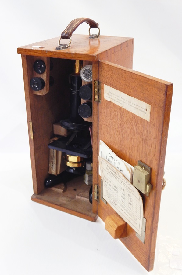 A "Kima" microscope by W Watson & Sons Limited, London,