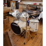 Sonor special edition drum kit in white pearl,