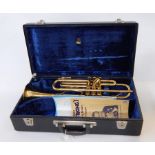 A trumpet by Chapel & Co Ltd,