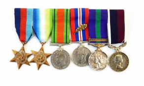 An interesting Bismarck related RAF medal group with log books, photographs and ephemera,