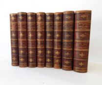 Knight, Charles "The Popular History of England", James Sangster, in 8 vols, half-leather,