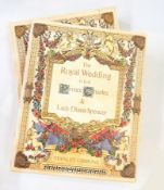 Royal Mail Diana, Silver Wedding, Royal Wedding albums, mint stamps,
