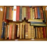 A selection of late 19th century bindings and antiquarian books including poetry, Shakespeare,