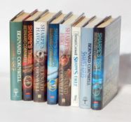 Large quantity of novels by Bernard Cornwell and The Sharpe Series and James Dillon-White,