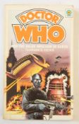 A complete run of the Doctor Who paperback books pub by Target (1 box)