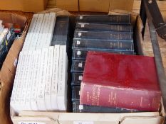 A quantity of dictionaries including:- Hastings,