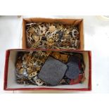 Large collection of British military cap badges (2 boxes),