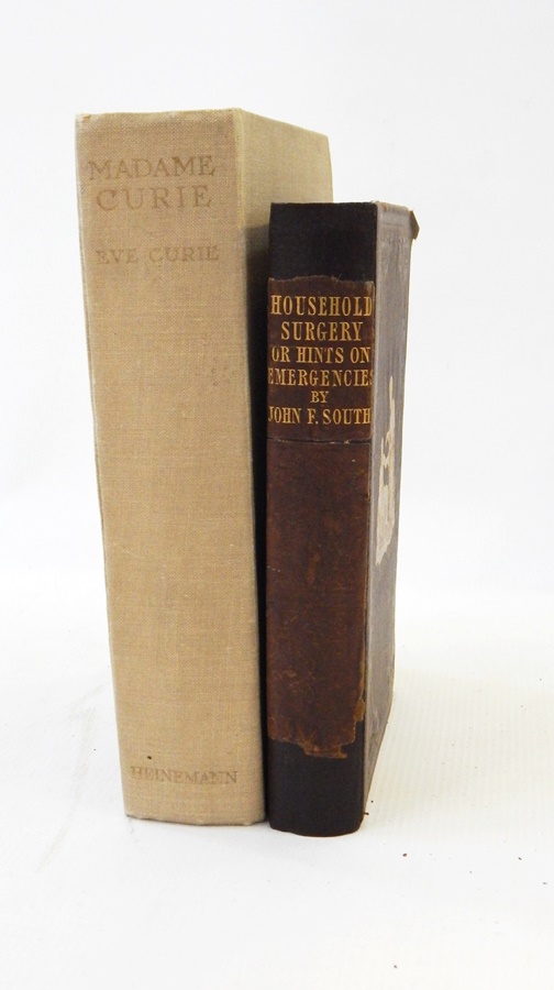 South, John F "Household Surgery; or Hints on Emergencies", London, C Cox (1847), ills, rebacked,