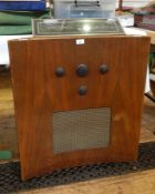 A Murphy 188 standing radio with walnut veneer,