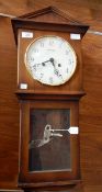 Kieningr wall mounted clock with striking and chiming movement,