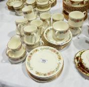 A Royal Albert china part tea and coffee service,