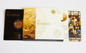 The Queen Diamond Jubilee gold sovereign, 2012,