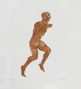 Elisabeth Frink (1930-1993) ARR Etching "Running Man", Singed, 42/100,