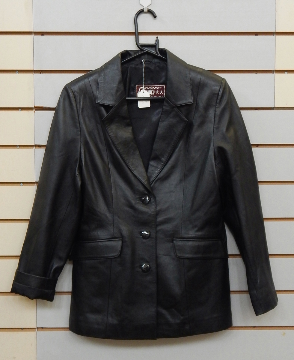 Three gent's various leather jackets (3) - Image 3 of 4