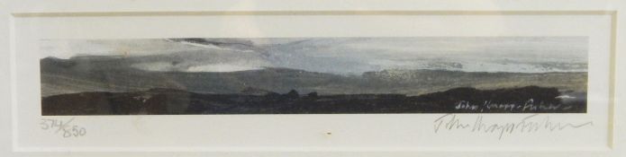 John Knapp-Fisher (1931-2015) Limited edition print Landscape, signed in pencil,