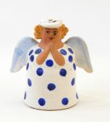 Lisa Larson Gustavsberg pottery angel candle holder,