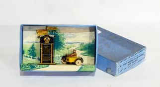 Meccano Dinky AA box 44a and motorcycle patrol 44b,