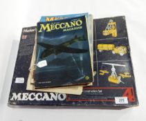 A Meccano senior metal construction set No.