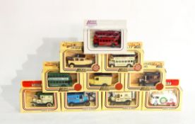 Lledo Days Gone collectors models to include double decker buses, vans, trucks, etc.