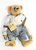 Reproduction Robin de Bar bear by Marie Robischam "Herbert" made in February 2010 with leather