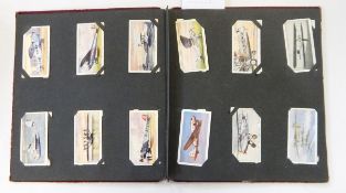 A quantity of various cigarette cards in card and other albums