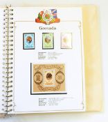 Four albums of Royal Wedding 1981 Omnibus stamps includes set singles sheetlets and mini sheetlets