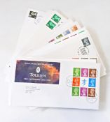 Quantity of first day covers,