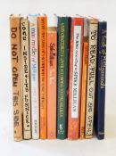 A large quantity of books by Spike Milligan including "Milligan's War",