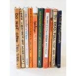 A large quantity of books by Spike Milligan including "Milligan's War",