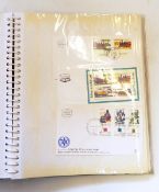 10 albums of Guernsey and Alderney mint and presentation packs, Jersey cards and covers,