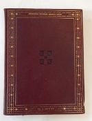 Encyclopaedia Britannica 11th edition, full maroon leather, gilt titles, gilt rules, decoration,