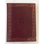 Encyclopaedia Britannica 11th edition, full maroon leather, gilt titles, gilt rules, decoration,