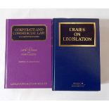 A large quantity of law books (10 bags)