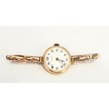 Vintage lady's 9ct gold Rolex wristwatch