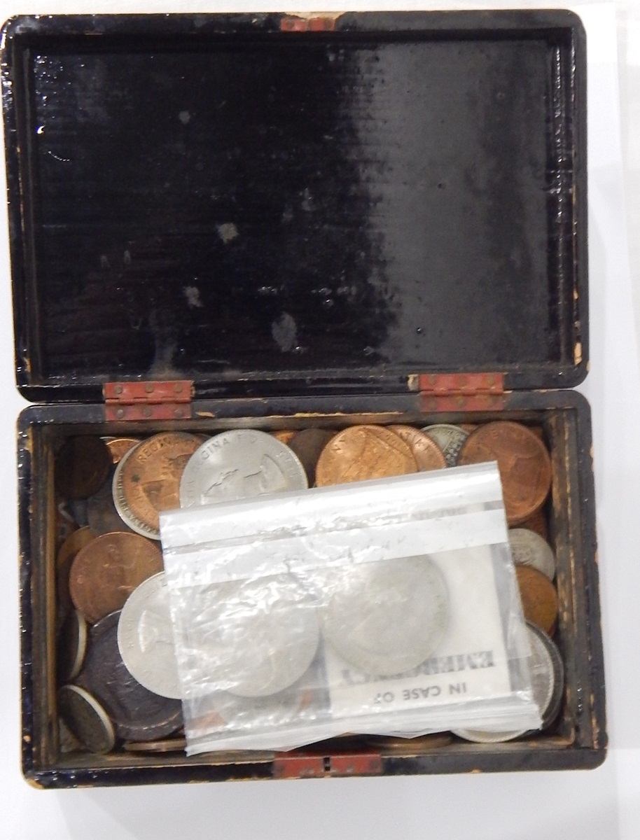 A quantity of crowns and other coinage,