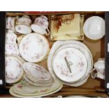 A quantity of ceramics to include Paragon tea service, cake stand, Alfred Meakin teaware,