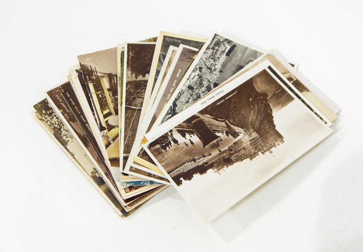 Vintage GB topographical postcards,