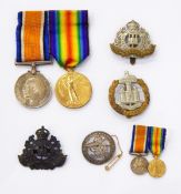 WWII Royal Naval British War Medal and Victory Medal to H N Keen DRD,