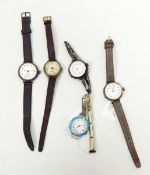 A collection of watches (5)