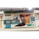 An Epson Stylus D68 photo edition printer,