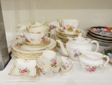 A Royal Crown Derby part teaset of various dates and patterns,