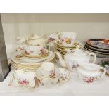 A Royal Crown Derby part teaset of various dates and patterns,